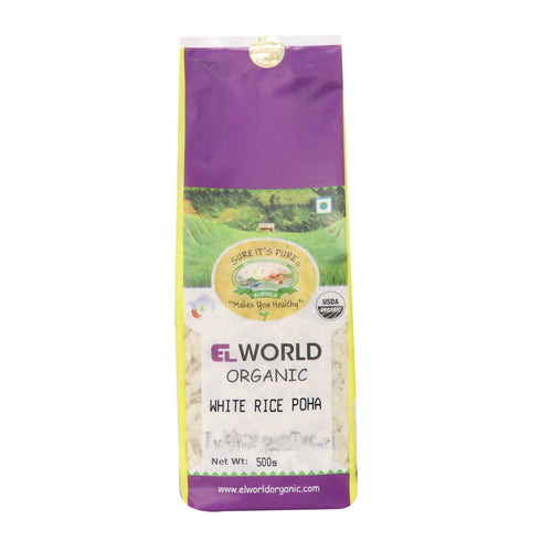 El World Organic White Rice Poha